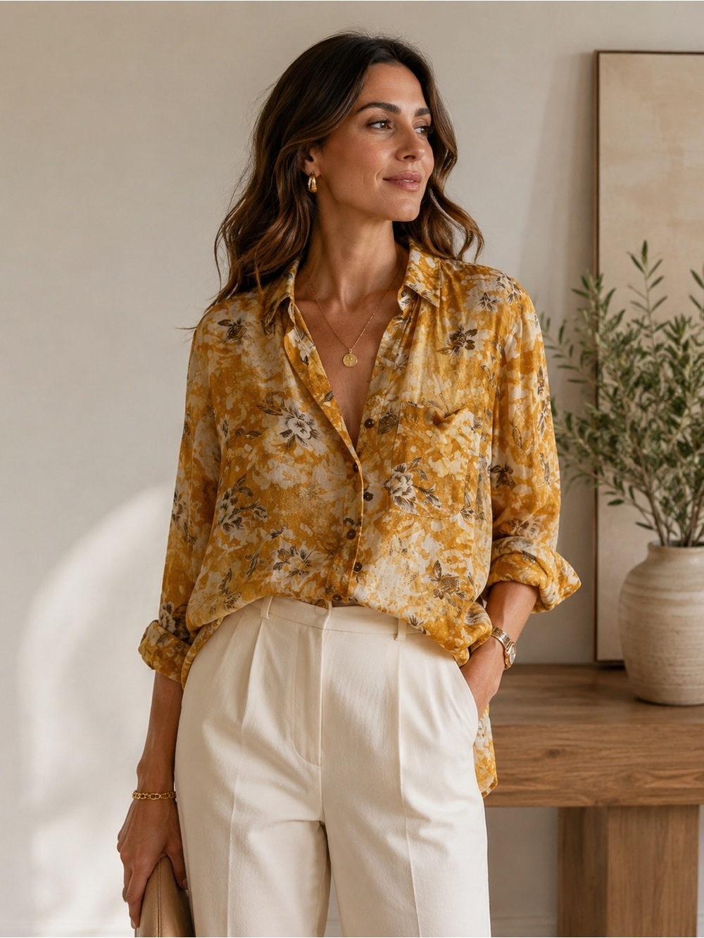 Antropologie Pilcro button down shirt